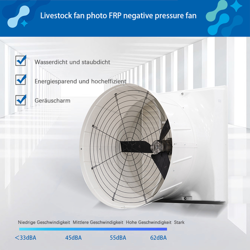 Livestock fan photo FRP negative pressure fan